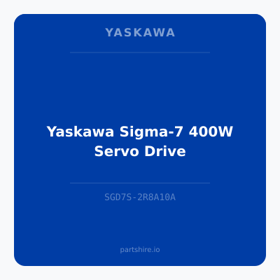 Yaskawa Sigma-7 400W Servo Drive