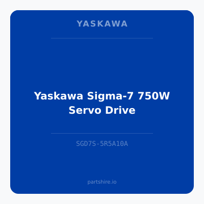 Yaskawa Sigma-7 750W Servo Drive
